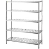 VEVOR Storage Shelf, 5-Tier Storage Shelving Unit, Stainless Steel Garage Shelf, 59.1 x 17.7 x 70.9 V952-BXGCKHJYCC605MVZVV0