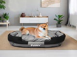 PaWz Waterproof Pet Dog Calming Bed Medium PT1151-M-GY