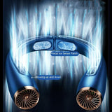 Wearable Neck Fan with Cooling Plates, Lightweight, Bladeless Design Lightweight - reduces V1370-AZ4-04320