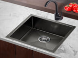 Cefito Kitchen Sink 51X45CM Stainless Steel Basin Single Bowl Black SINK-BLACK-5145