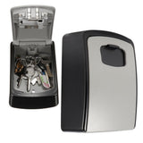 Household Zinc Alloy Key Storage Box Password Codes Box for Home Factory Company OfficeGray V1294-YM0901-3117200119311