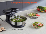 Stand Mixer 5.68 L Electric Dough Mixer 1100W 6 P Speeds Food Beater V952-XRLTMSJBJHS6I5V82V3