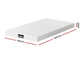 Giselle 20cm Memory Foam Mattress Green Tea Single FOAM-C-MFM-PURE-H20-S