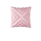 Bianca Haven Pink Cotton Chenille Square Cushion V442-BCA-CUSHION-HAVEN-PINK-SQ