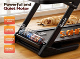 Everfit 500mm Wide Belt Treadmill 30% Auto Incline Foldable Treadmills for Home with LED Lights TMILL-500-AUTO
