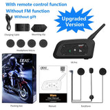 1200M Bluetooth Motorcycle Helmet Intercom Headset V728-PB1005004983273542