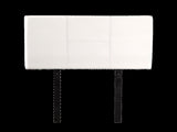 PU Leather Single Bed Headboard Bedhead - White V63-768085