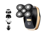 Black 5-in-1 Head Shaver & Grooming Kit - USB Charge V888-ELOSUNG39077