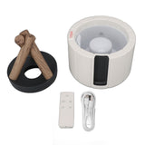 Flame Air Aroma Diffuser Humidifier 5W 250ml DC5V 1A Silent Flame Essential Oil Diffuser for Shop V1294-YM0901-3113230348412
