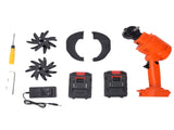 Electric Tiller Handheld Battery Powered Cordless Garden Cultivator for Lawn Soil Cultivation EU V1294-YM0901-3111250068512