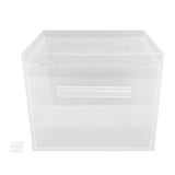Face Towel Storage Box Bin Container Acrylic Facial Towels Holder with Drawer for Vanity Bathroom V1294-YM0901-3117250003511