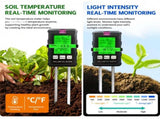 6 in 1 HD Digital Display Soil Tester - PH Moisture Temperature Fertility Light Meter V888-ELOSUNG55167-2
