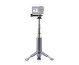 Portable Sport Camera Holder Stand Selfie Stick Mini Tripod for DJI OSMO Action Silver Grey V1263-JX-1280
