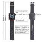 Portable Metronome Smart Adjustable Vibrating Bracelet Musical Instrument Metronome V1188-NALH-16854