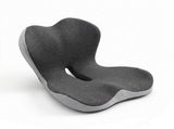 Artiss Ergonomic Seat Cushion with Lumbar for Office Chair, Memory Foam Coccyx and Lumbar LSC-SEATLB-GREY