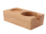 Coffee Tamper Holder Beech Distributor Storage Rack Coffee Bar Accessories for 58mm Tamper Wood V1294-YM0717-3118220188312