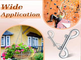 30 Pcs Double Ended Bolt Snaps Heavy Duty Metal Clips for Scuba Diving Farm Gates and Pet Harnesses V1189-LC-RY-00097