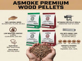 ASMOKE 20lbs - Best V642-XFAS-MIX-WO-PEL-AP-CH-5LBSX4