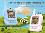 Kids Video Walkie Talkie 2-Pack with 2-inch Screen - Long Range, Clear Sound & Voice Changer for V888-ELOSUNG40309