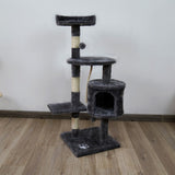 Furtastic 110cm Cat Tree Scratching Post - Dark Grey CAT-EJT-364-DGY