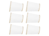 6Pcs European Style Lampshade Cover for Chandelier Wall Light W/E14 Interface Lamp Base Round Mouth V1294-YM0718-3119200178411