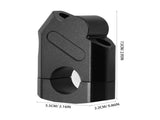 Worgeous Handlebar Heightening Base Motorbike Motorcycle Riser Black V1189-LWWAL-20260327-03551