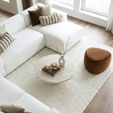 Nobu Round Sculptural Stone Coffee Table - Natural Stone 100cm V355-IA-CT-NOB-NST100