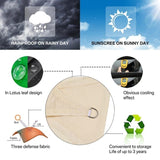 1 Pack Waterproof UV Protective Sun Sail for Garden Terrace Pool and Camping, 2x3M, Beige V1188-MS-325-0998