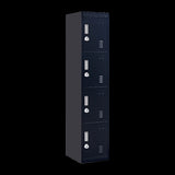 4-Door Vertical Locker for Office Gym Shed School Home Storage V63-832561