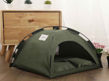 Foldable Pet Tent Portable Indoor Outdoor Breathable Mesh Travel Cage for Dogs Cats Small Animals V1366-AZ2-W-14910