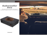 8 Inch Sealed Carpeted Subwoofer Enclosure Box Made with Wood and ABS for Car Audio V1370-AZ4-10741
