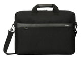 Targus 15'-16' GeoLite EcoSmart Slim Brief Laptop Case/Laptop/Notebook Bag - Black V1202-V2-NAT-TSS984GL