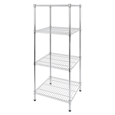 Modular Wire Storage Shelf 450 x 450 x 1800mm Steel Shelving V63-841271