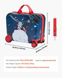VEVOR Ride-on Luggage 18-inch Lightweight Kids Scooter Suitcase with Wheels V952-FDDQXXLXXLK1Y8UF6001V0