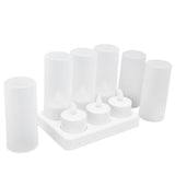 Candle Light Warm White Light LED Tea Light for Wedding Party Table Dining Room 100240VAU Plug V1294-YM0715-3115210268914