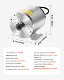 500W Electric Brushless DC Motor Kit 36V 3000rpm with Upgraded Controller V952-ZLWSDJTJ500WGWM9BV3