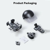 Riding phone mount anti-vibration, anti-loosening, quick release extended arm and sun visor for V1232-MTC-FYSJZJ001