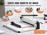 Heavy Duty Paper Cutter, 304.8 mm Industrial Commercial Guillotine Paper Cutter for A4 Paper, 400 V952-DXSDDTTSQZJH25AJWV0