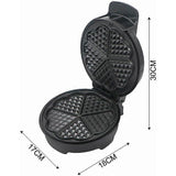 1000W Mini Waffle Maker - Easy Clean, Fast Heating, Compact Nonstick Waffle Machine V1263-JX-4466