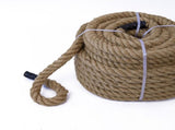 35m 100% Natural Jute Rope Twisted Decking Cord Garden Boating Sash Camping 32mm V63-929891