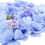 Artificial Flower Wall Backdrop Panel 40cm X 60cm Mixed Lilac Flowers V77-1193822