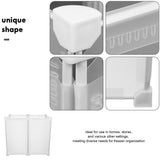 Easy Install Chest Freezer Organizer Basket with Plastic Dividers for Fridge V1369-AZ3-W-16801