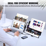 Laptop Screen Extender 14in HD 1080P Portable Monitor for 13"-17" Laptop V952-BXSDNXSQ14YCZA95CV3