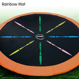 16ft Trampoline Replacement Spring Mat - Rainbow TRA-MAT-RNB-016