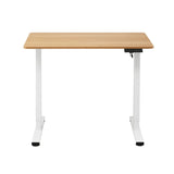 Artiss Standing Desk Electric Adjustable Ergonomic Office Table 100cm Oak HASD-ET156E-100-WHWD