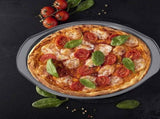 2025 New Round Nonstick Steel Pan Gray, Professional Nonstick Tray,Easy Clean ,Perfec for Mat V1366-AZ2-W-24198