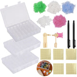 Embroidery Floss Organizer Kit for Cross Stitch, DIY Sewing & Craft Projects V1369-AZ3-W-08854