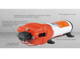 SEAFLO 12V Water Pump Pressure Diaphragm Self Priming Pump 4.5Gallons Per Min 17LPM 40PSI Water V985-SEAFLOPUMP17LPM