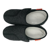 ARCHLINE Orthotic Plus Slippers Closed Scuffs Pain Relief Moccasins - EUR 35 V563-AS801-CHARCOAL-35