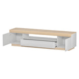 Artiss TV Cabinet Entertainment Unit Stand 180CM White Wood FUR-S-CT01-TV180-WDWH-AB